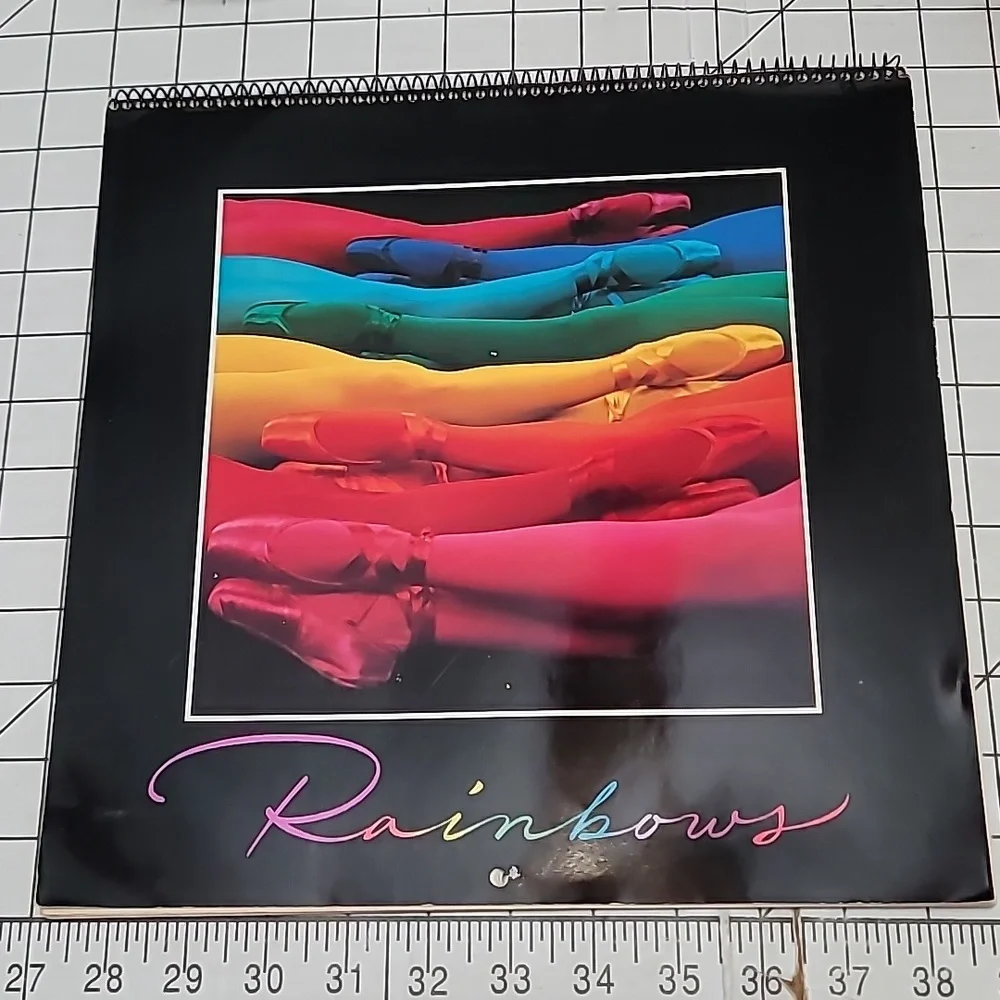 Vintage 1986 Hallmark Rainbows Calendar‎ Preloved